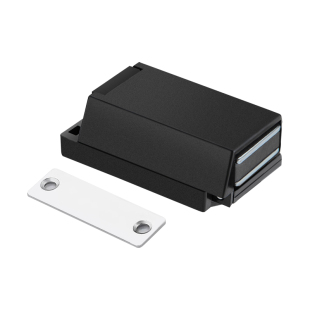 重型门磁吸隐形门反弹器衣柜按压式强磁铁按弹吸合器回弹碰珠