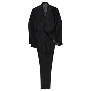 Scabal世家宝双排扣上海实体全国上门120s量身定制西装西裤套装男