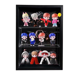 檀健次多见一次系列手办盲盒演唱会舞台主题收纳展示架木质展示盒