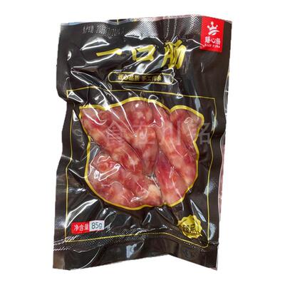 臻心一口肠85g中式手工甜腊肠四川特产广式小香肠腊肠烧烤50包/箱