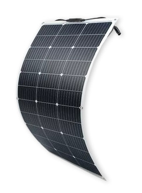 翔日柔性太阳能板房车电动车户外