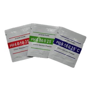PH缓冲剂 ph笔酸碱度计测试溶液4.01/6.86/9.18校准粉成套标准粉