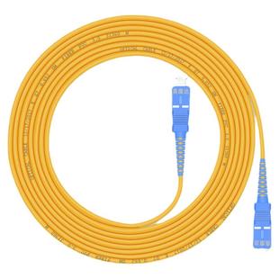 奥康达单模光纤跳线sc-sc转fc-lc-st尾纤线单模单芯光纤线电信级万兆方转圆跳纤线3米5米10米15m光缆线延长线