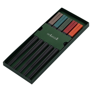 onlycook彩色抗菌筷子家用食品级合金筷洗碗机筷一人一筷专人专用