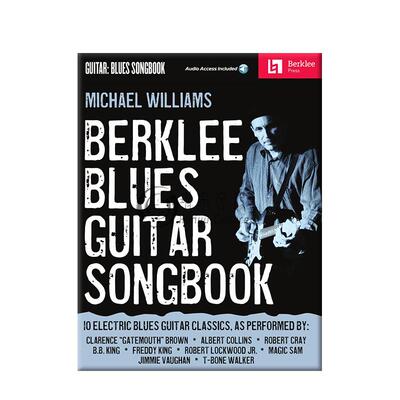 伯克利布鲁斯吉他歌曲集原版进口