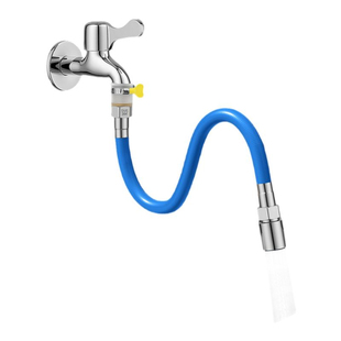 304不锈钢波纹软管水管接水龙头延长管加长延伸防溅神器能万接头