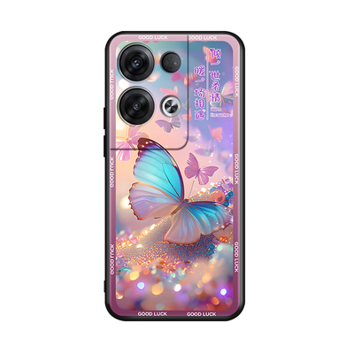 luckrider适用于opporeno8pro高级感pgam10网红情侣手机壳。欧珀reno8pro软硅胶oporeno8por韩系opop超好看防