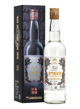 金门高粱酒58度瓶装粮食