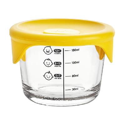 乐扣乐扣玻璃可蒸煮保鲜盒辅食盒