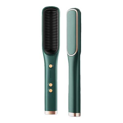 携康直发梳电卷家用卷发棒直卷两用负离子不伤发直板夹电梳子神器