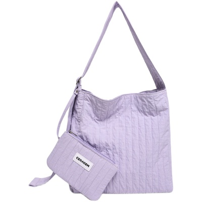 EHOOO原创韩系皱褶水桶包