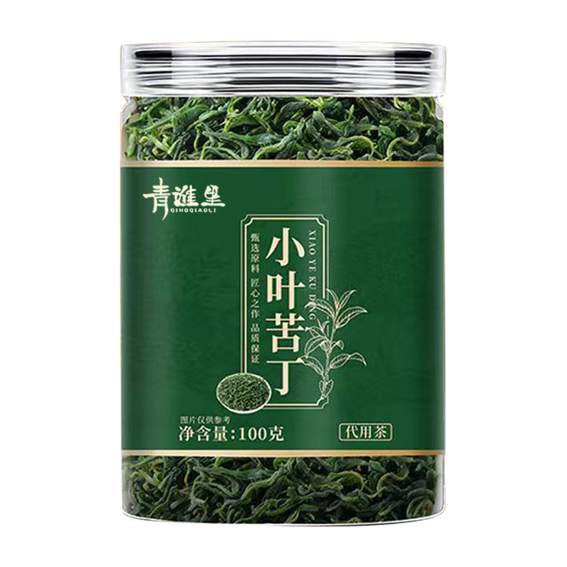 小叶苦丁茶新货2026嫩芽正宗特级高山泡水喝的功效【官方正品】