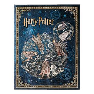 paperblanks佩兰克哈利波特周边笔记本本子日记本手帐手账本学生斯莱特林格兰芬多赫奇帕奇拉文克劳生日礼物