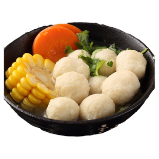 得利斯200g包鸡脯丸火锅麻辣烫煲汤烧烤鸡肉丸子关东煮串半成品