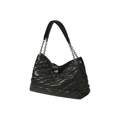 【新年礼物】Songmont山下有松滩时托特包新款单肩斜挎链条软包女