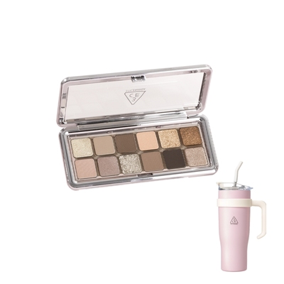 3CE三熹玉风格眼影盘12色水泥盘