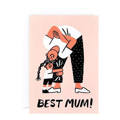 英国品牌祝福卡片可爱母亲节