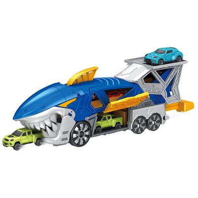 鲨鱼变形轨道3-7岁弹射收纳车