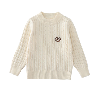 男童圆领打底衫毛衣秋冬新款