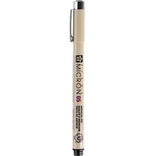 日本樱花针管笔套装勾线笔003手绘专用描边笔墨线防水设计草图笔套装黑色勾边笔学生绘画画画美术描线笔美术