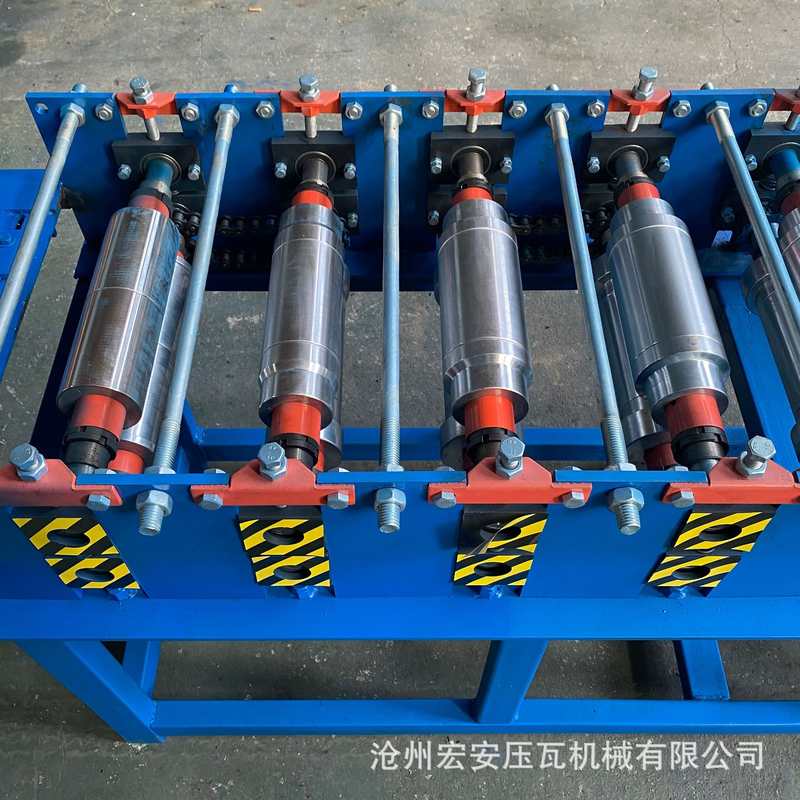 宏安主推屋檐包边机 窗框内外包边一体机彩钢板包边设备