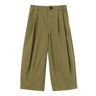 允儿妈女童春季户外百搭宽松休闲裤儿童新款工装裤女孩洋气裤子潮