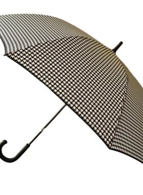 日本加大千鸟格防风绅士晴雨伞