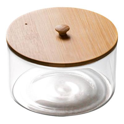 玻璃茶洗带盖大号特大消毒锅器皿