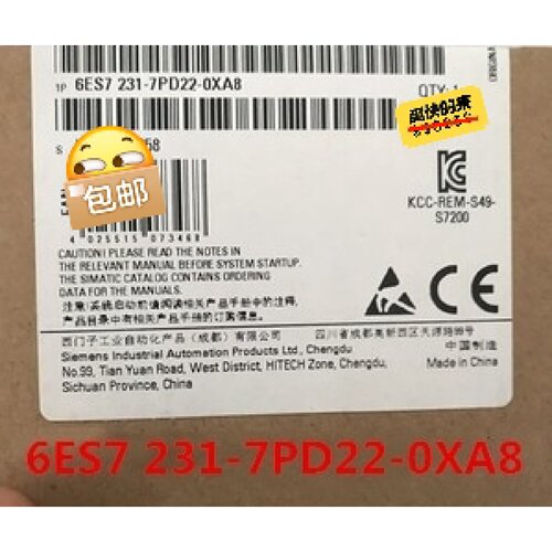 询价6ES7231-7PD22-0XA8产品质保一年