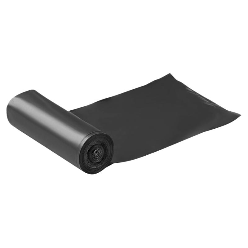 垃圾袋大号商用黑色加厚平口点断式酒店物业一次性塑料收纳袋家用