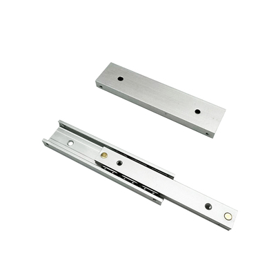 微型6mm厚双向铝合金滑轨