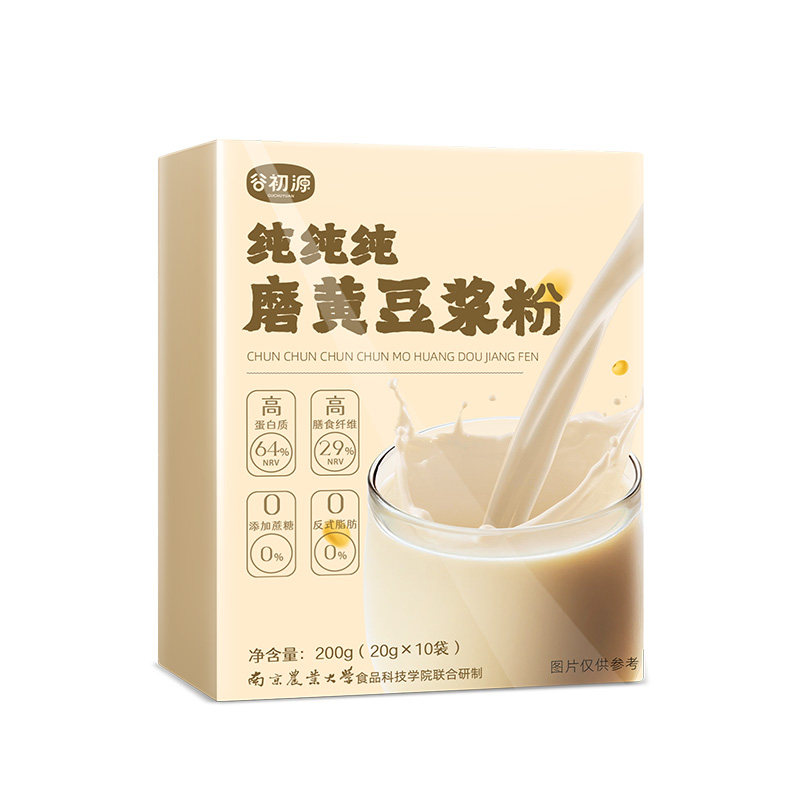 100%纯磨豆浆1260g南京农业大学