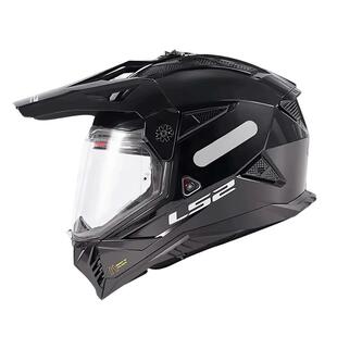 LS2摩托车头盔拉力盔全盔双镜片男四季防雾越野冬季机车赛车MX702