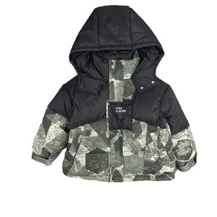 宝宝中长款羽绒服白鸭绒男童冬款韩版童装2025新款加厚保暖滑雪服