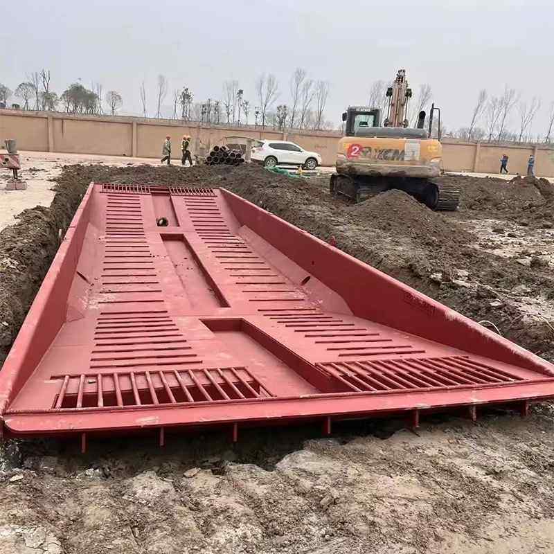 多规格洗车槽 一体式移动洗车槽 建筑工地可移动转场洗车池