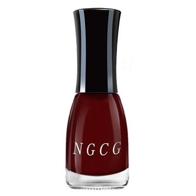 七彩闪紫色指甲油网红套装