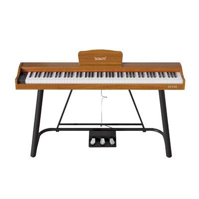 VEAZEN费森KP350电钢琴88键考级教学初学者儿童成人数码电子钢琴