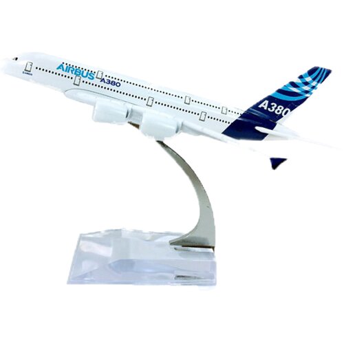 包邮18-20cm实心合金飞机模型空客A380原型机南航B747国航航模