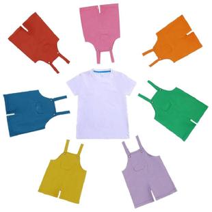 童真时代舞蹈背带裤小学生小水花彩虹宝宝玩伴跳跳糖舞蹈演出服