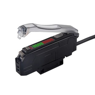 M6双数显光纤放大器FS-V31光电开关对射漫反射光纤传感器高速24V