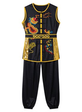 儿童夏季武术比赛竞赛南拳服