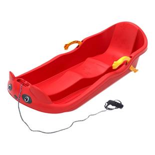 滑雪板儿童滑草板滑雪车小孩户外冬季东北雪橇板车玩雪爬犁滑冰车