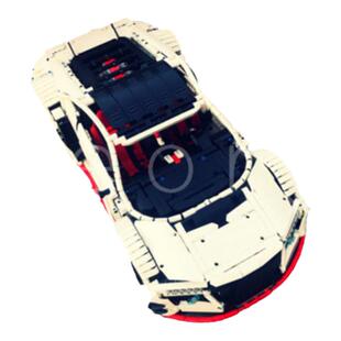 遥控电动Acura NSX GT3讴歌跑车模型MOC-10858 积木益智拼装玩具