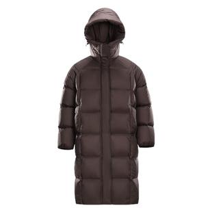 骆驼女装羽绒服长款过膝冬季2025新款加厚保暖连帽羽绒外套女