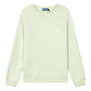 DIVPOLO保罗女士卫衣圆领套头2026春季休闲简约上衣外套LB0053382