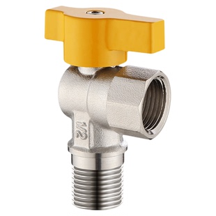 大流量角阀球芯燃气热水器球阀开关4分内外丝马桶水阀6分变径活接