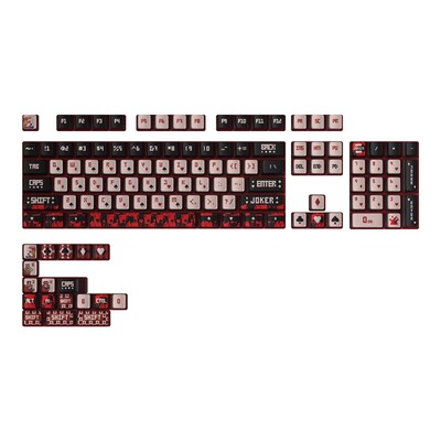 PBT材质OEM五面热升华透光键帽