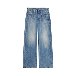 G-STAR RAW Bowey 3D男友风宽松女士5口袋潮百搭时尚牛仔裤D25372