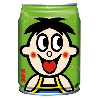 旺旺旺仔牛奶缶苹果罐装早餐饮品