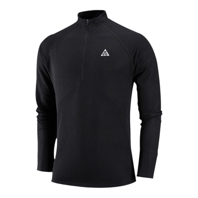 耐克男速干反光越野跑中间层上衣